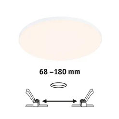Paulmann Veluna Edge IP44 3.000K dimmer Ø 20cm