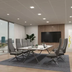 Paulmann Veluna Edge LED inbouw IP44 4000K 12x12cm