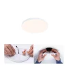 Paulmann Veluna Edge LED inbouw IP44 3.000K Ø 12cm