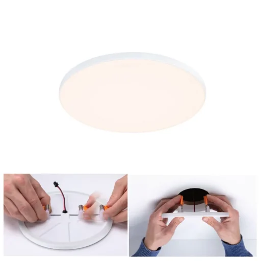 Paulmann Veluna Edge LED inbouw IP44 3.000K Ø 16cm