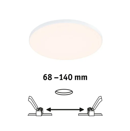 Paulmann Veluna Edge LED inbouw IP44 3.000K Ø 16cm