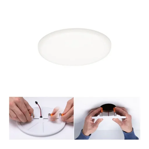 Paulmann Veluna LED inbouwlamp 4.000K Ø 12,5cm
