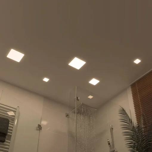 Paulmann Veluna LED inbouwlamp 4.000K 18,5x18,5