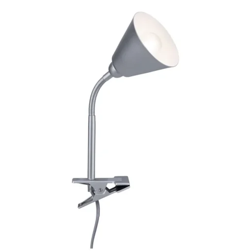 Paulmann Vitis klemlamp, grijs