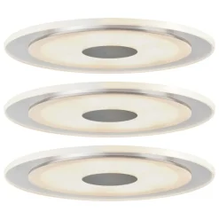 Paulmann Whirl LED inbouwlamp 6W per 3-set rond