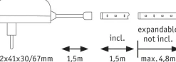 Paulmann YourLED basis set LED strip 1,5m, 3.000 K