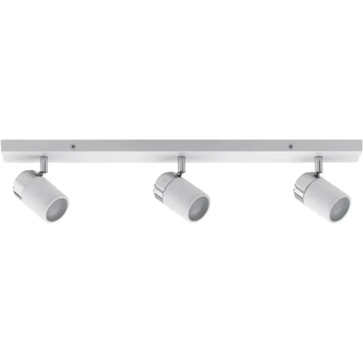 Paulmann Zyli plafondspot wit/chroom 3-lamps