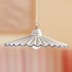 Pendellamp PIEGHE met landhuislook, 43 cm