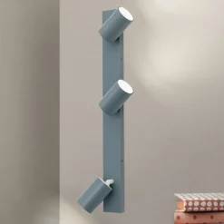 Penn plafondspot, lichtgroen, lengte 60 cm, aluminium