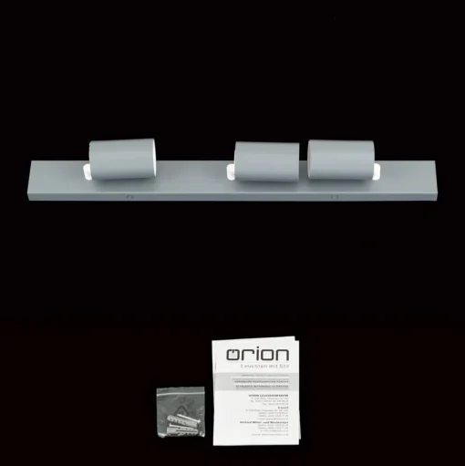 Penn plafondspot, lichtgroen, lengte 60 cm, aluminium