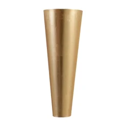 Perfect gevormde wandlamp Conan in goud