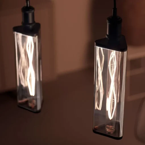 Philips Crystal Giant smoky LED lamp E27 7W