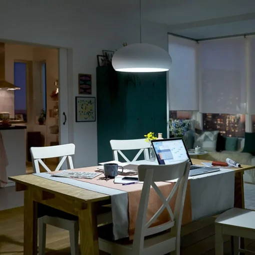 Philips E27 LED buislamp 9,5W warmwit