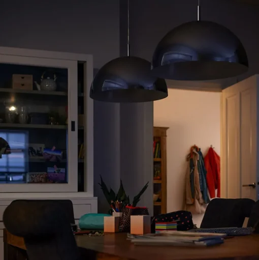 Philips E27 LED lamp dag/nacht-sensor 7,5W 2.700K