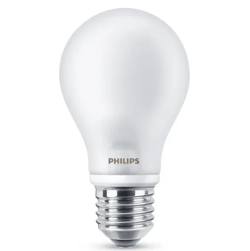 Philips E27 7W 840 A60 LED lamp mat