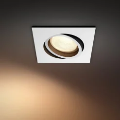 Philips Hue Centura LED inbouwspot hoekig, wit