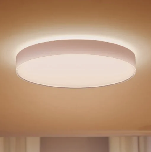 Philips Hue Enrave LED plafondlamp 55,1cm wit