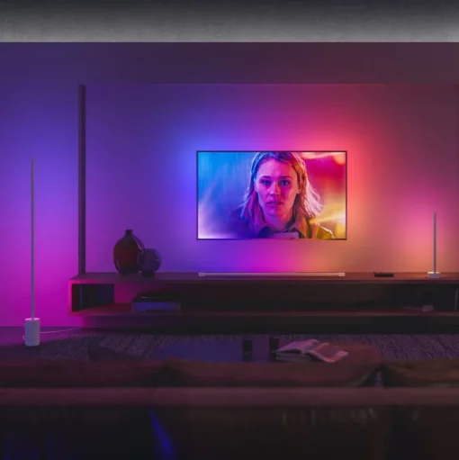 Philips Hue Gradient Signe LED vloerlamp wit