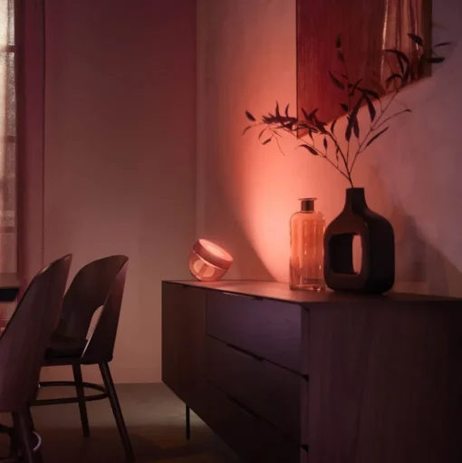 Philips Hue Iris WACA LED tafellamp, koper