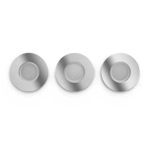 Philips Hue LED inbouwspot Xamento chroom Ø 9,4cm CCT RGB 3st