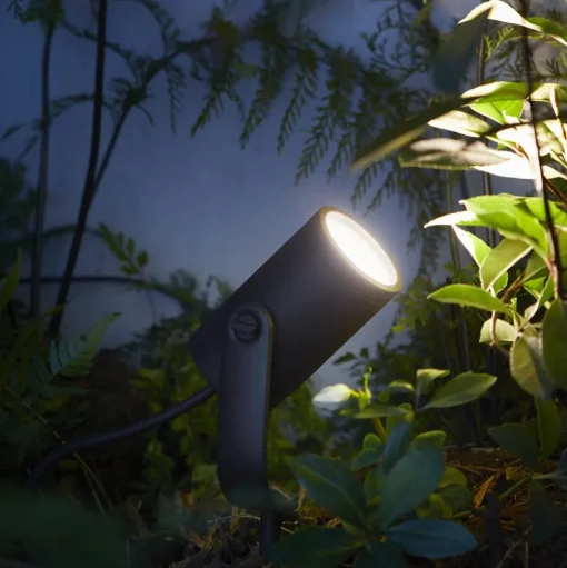 Philips Hue LED spot Lily, set van 3, bridge, RGB, CCT, IP65