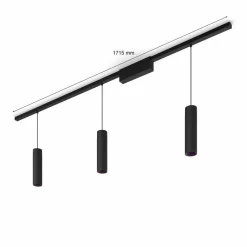 Philips Hue Perifo track, 3 LED pendels, zwart