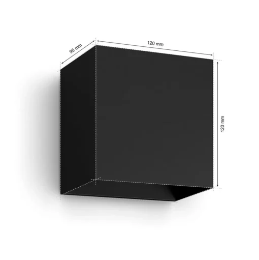 Philips Hue Resonate WACA downlight zwart