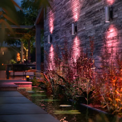 Philips Hue WACA Appear buitenwandlamp RVS
