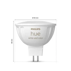Philips Hue White & Colour Ambiance LED 6.3W GU5.3