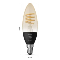 Philips Hue White Ambiance E14, 4,6 W, 350 lm, 2st