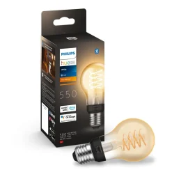Philips Hue White E27 7W filament A60 550lm