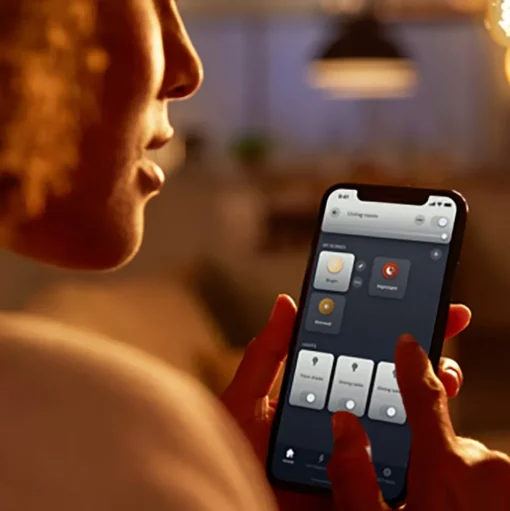 Philips Hue White E27 7W Globe filament G125 550lm