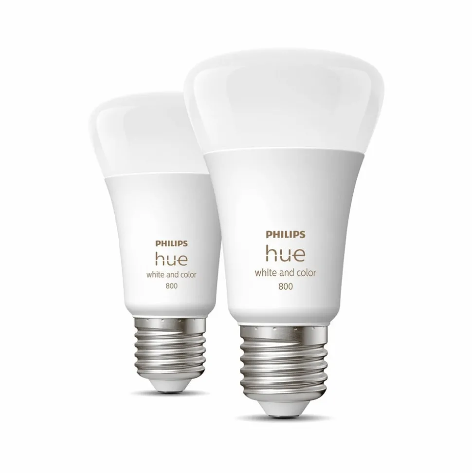 Philips Hue White&Color Ambiance 6,5W E27 2/set