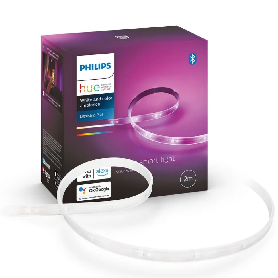 Philips Hue White+Color LightStrip Plus basis 2m