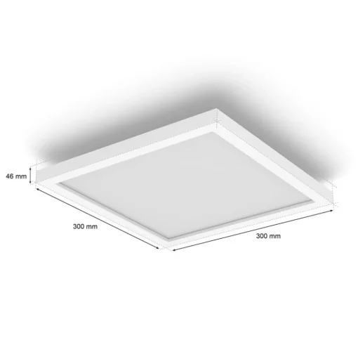 Philips Hue White&Color Surimu paneel wit 30x30cm