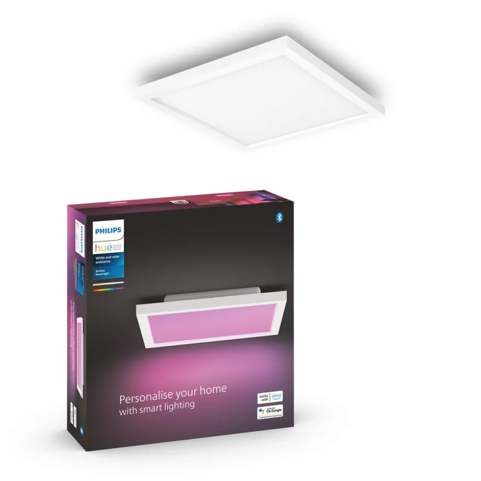 Philips Hue White&Color Surimu paneel wit 30x30cm