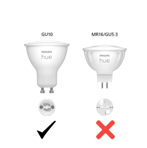Philips Hue Witte LED reflectorlamp GU10 4,2 W 2.700 K