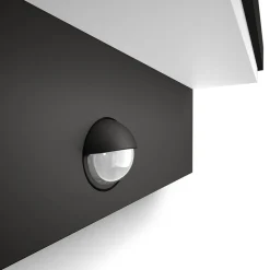 Philips LED buiten wandlamp Bustan Sensor 2.700 K