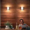 Philips LED buitenwandlamp Python UE, grijs, sensor