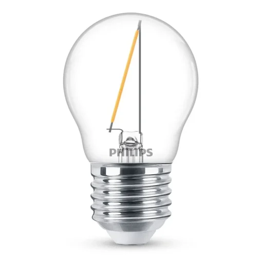 Philips LED Classic druppellamp E27P45 1,4W helder