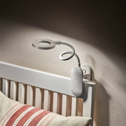 Philips LED klemlamp Forys met accu