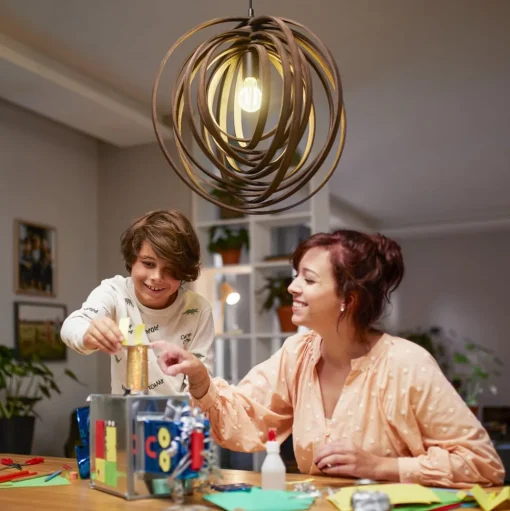 Philips LED lamp E27 A70 5,2W 1.095lm helder 3000K