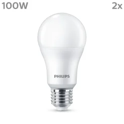 Philips LED lamp E27 13W 1.521lm 4.000K mat per 2