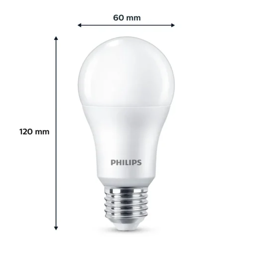 Philips LED lamp E27 13W 1.521lm 4.000K mat per 2