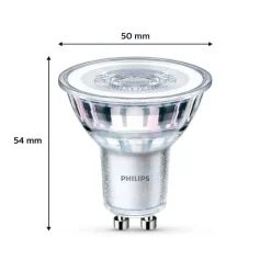 Philips LED lamp GU10 4,6W 355lm 827 helder 36° 2st