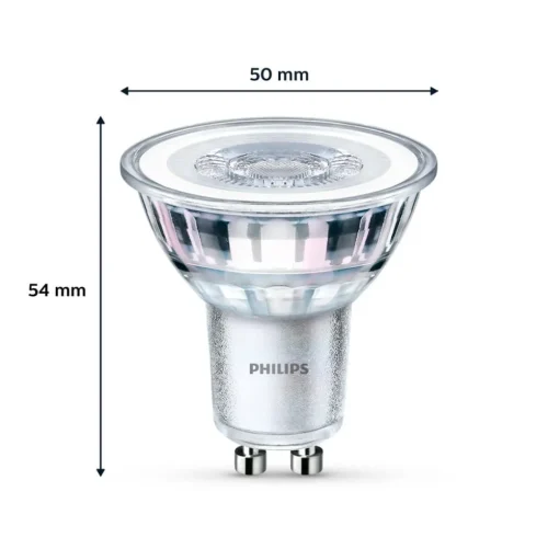 Philips LED lamp GU10 4,6W 355lm 827 helder 36° 2st