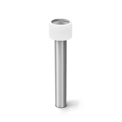Philips LED sokkellamp Otis UE, roestvrij staal, IP44