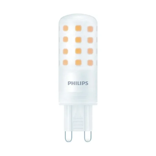 Philips LED stiftlamp, G9, 4W, mat, 480lm, 2.700K, dimbaar