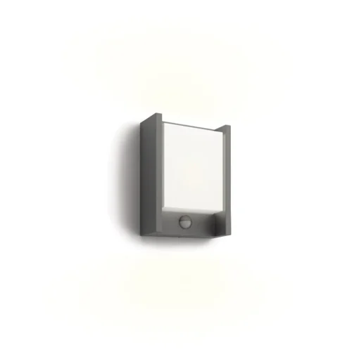 Philips LED wandlamp Arbour UE, sensor, 2.700 K