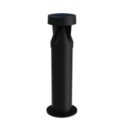 Philips LED-sokkellamp Avery, zwart, IP44